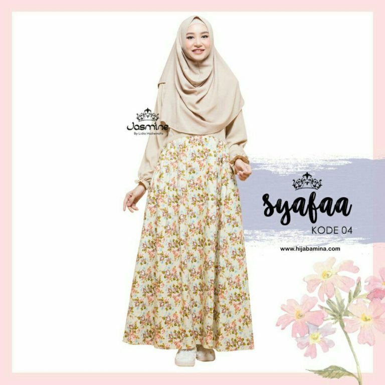 SYAFAA DRESS – CREAM