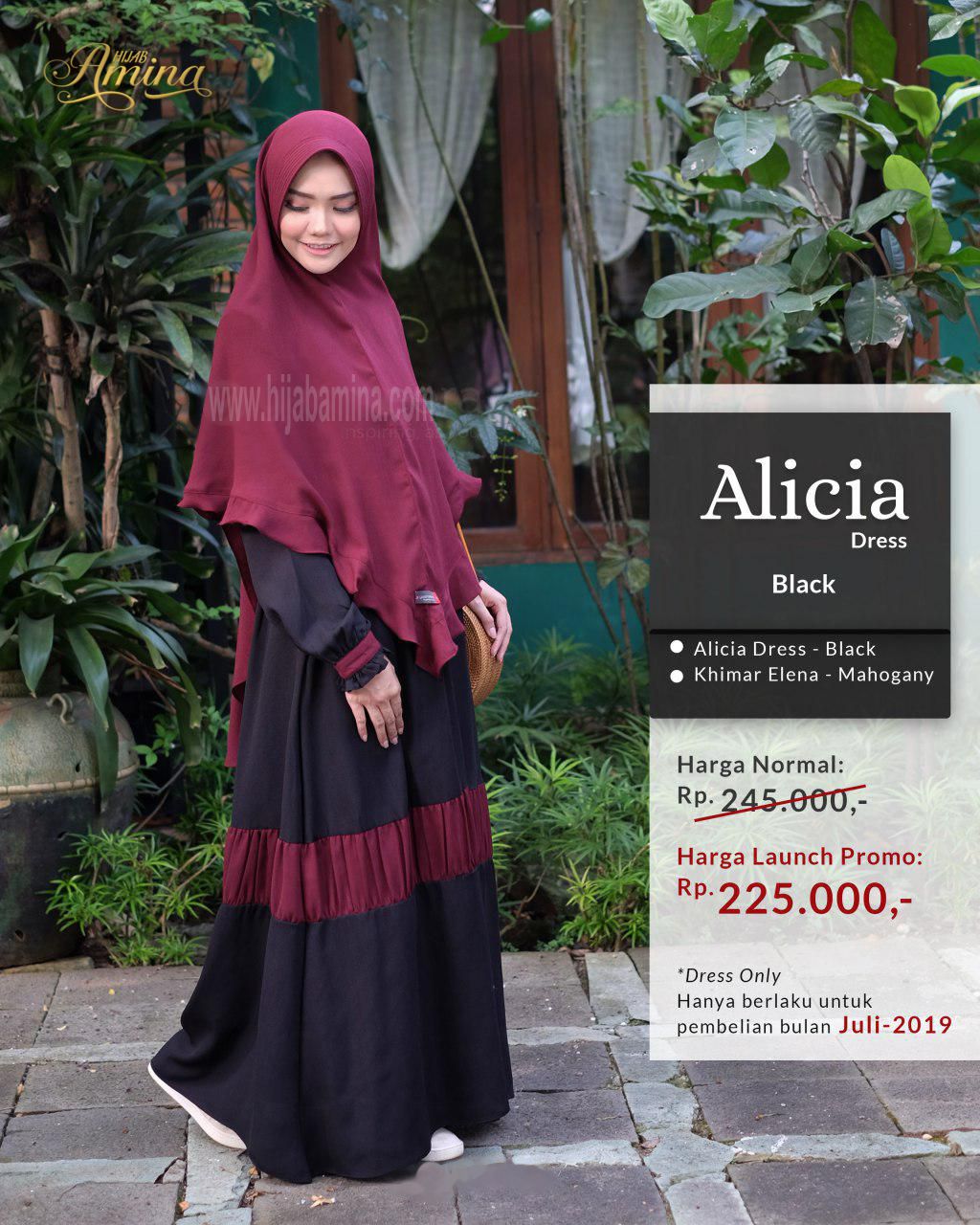 Alicia Dress – Black