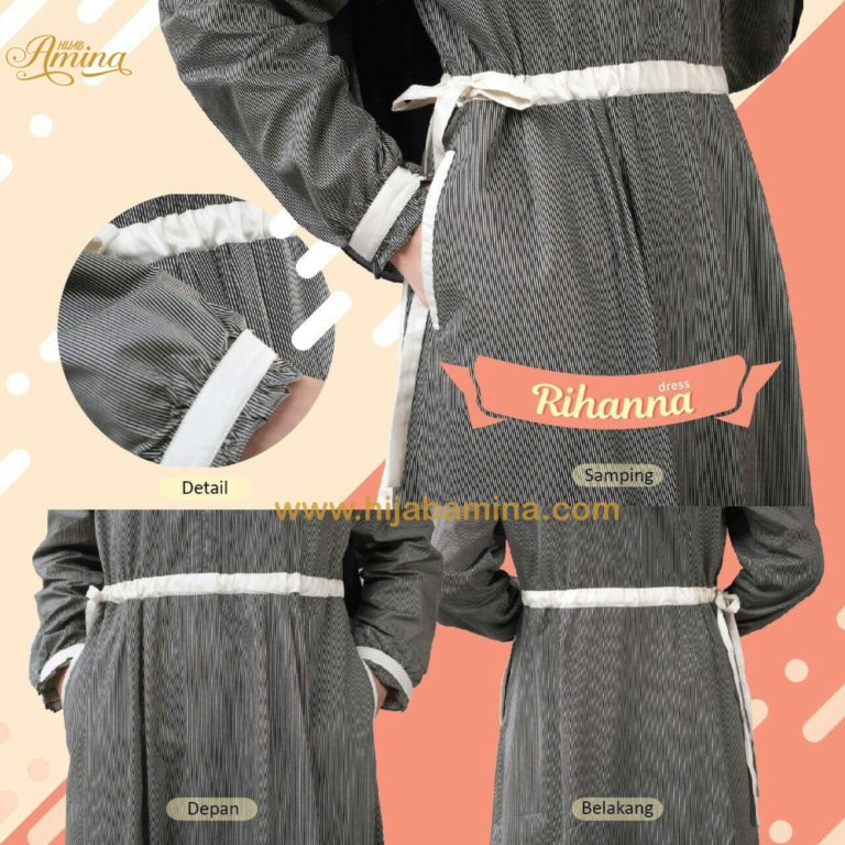 RIHANNA DRESS-BLACK