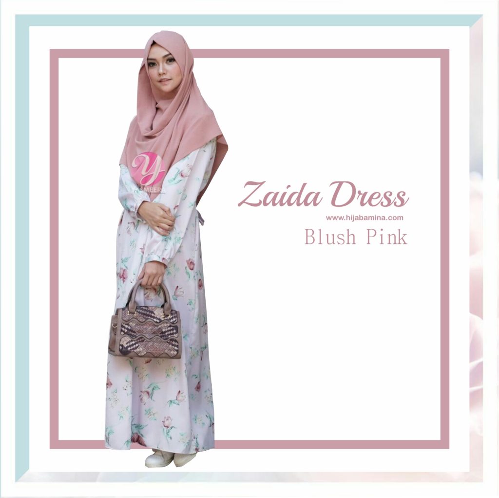 ZAIDA DRESS A2 – BLUSH PINK