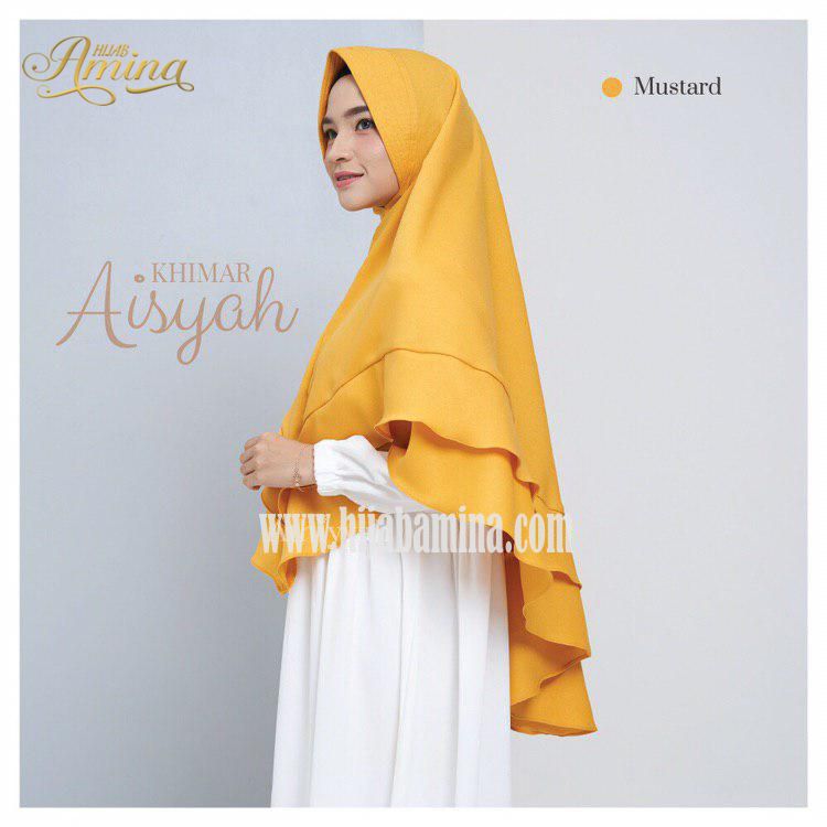 Aisyah Khimar – Mustard