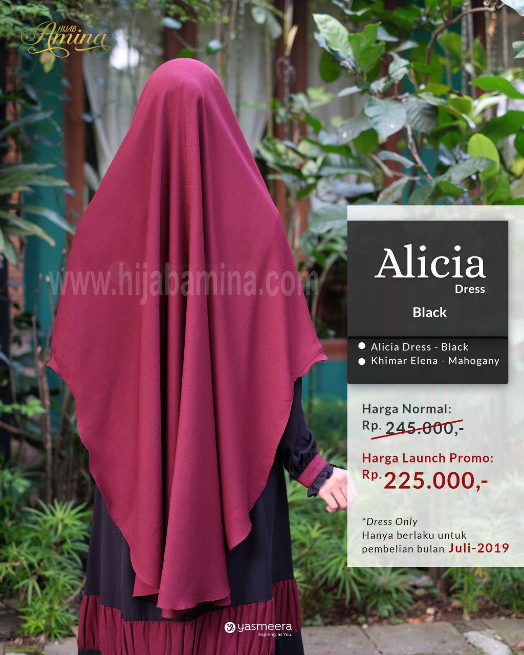 Alicia Dress – Black